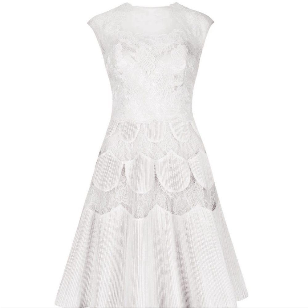 Ted Baker Lace Cap Sleeve Dress US size 14